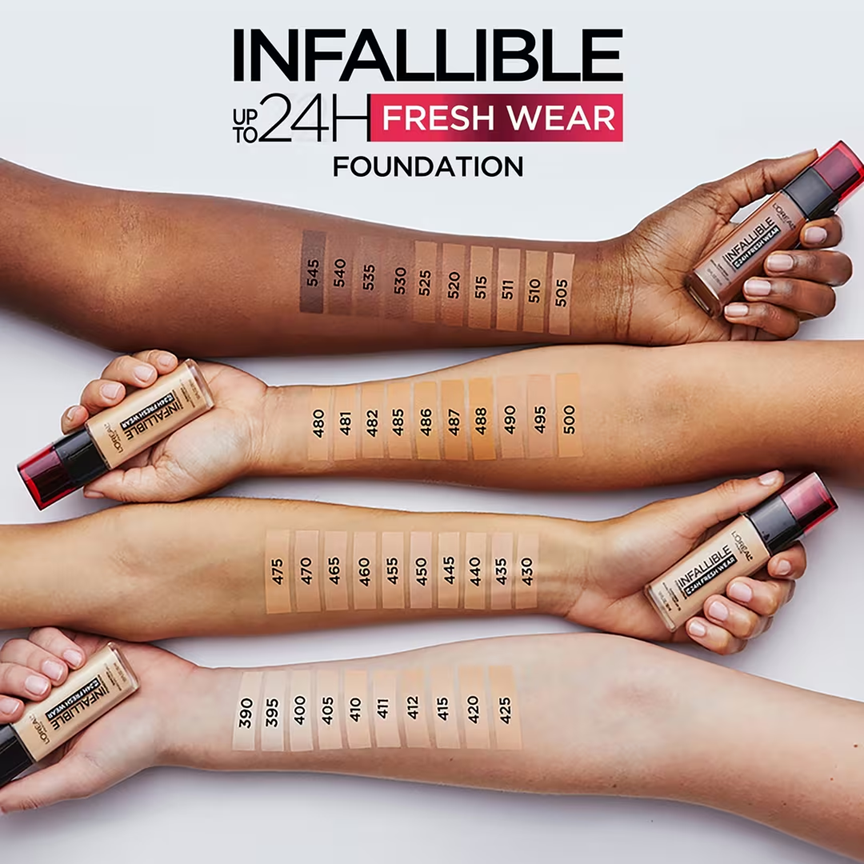 LOREAL INFALLIBLE 24HR FOUNDATION IVORY BUFF 430