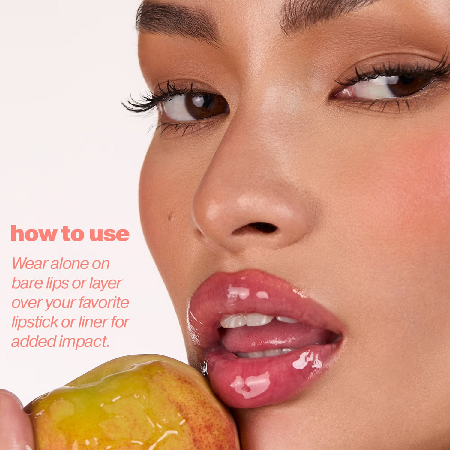 ICONIC LONDON LUSTRE LIP OIL - SHES A PEACH