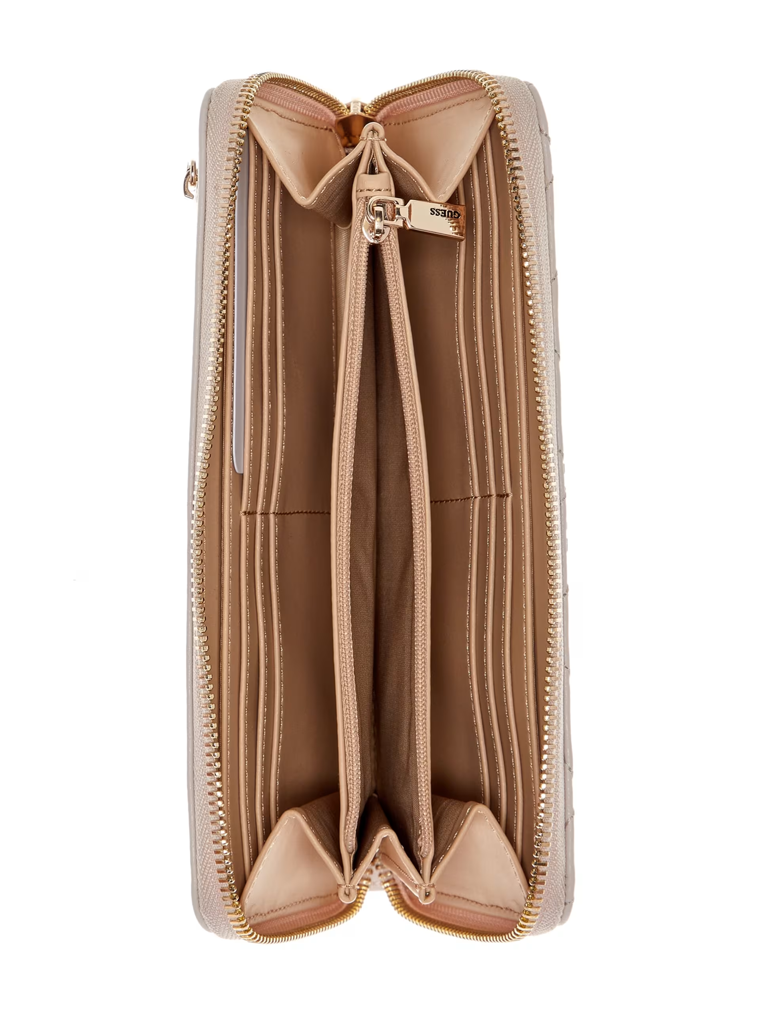 GUESS BILLETERA CARRIE LOGO VANILLA