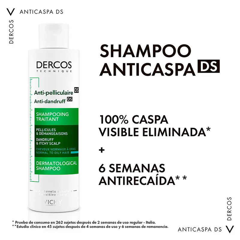 VICHY DERCOS ANTICASPA 200ML