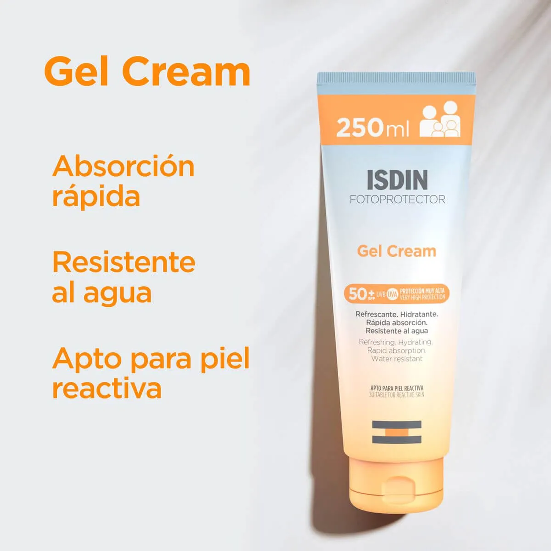 ISDIN GEL CREAM SPF50+ 250ML