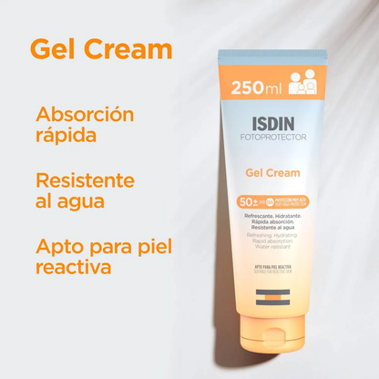 ISDIN GEL CREAM SPF50+ 250ML