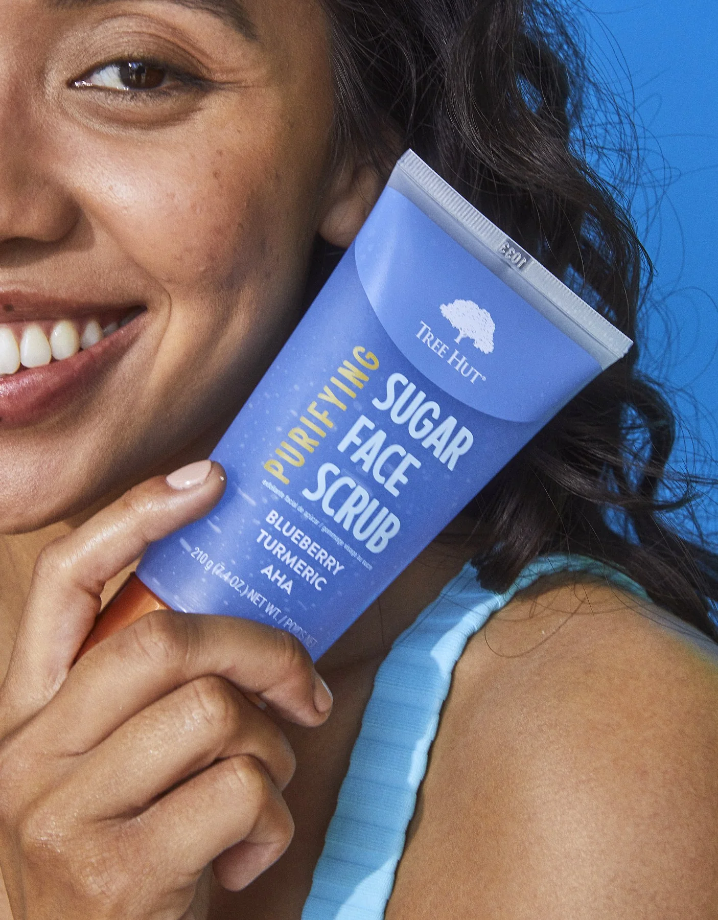 TREE HUT FACE SCRUB BLUEBERRY TURMERIC