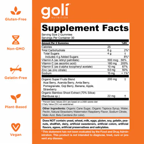 GOLI GUMMIES - SUPERFRUITS