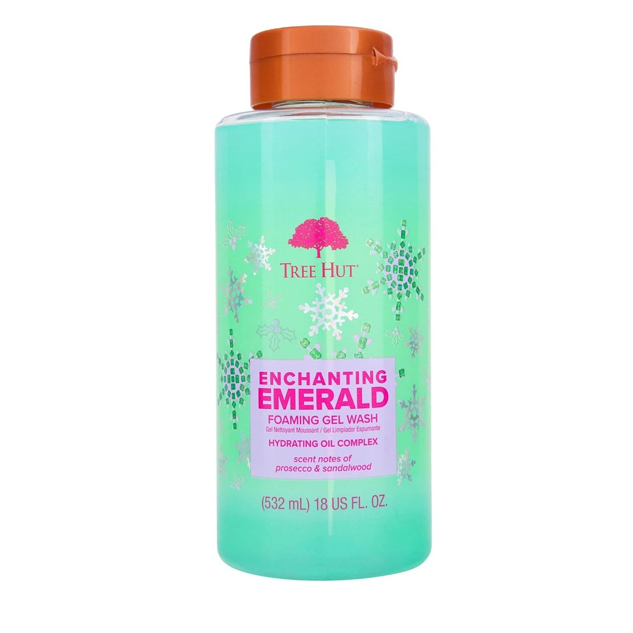 TREE HUT GEL WASH ENCHANTING EMERALD 532ML