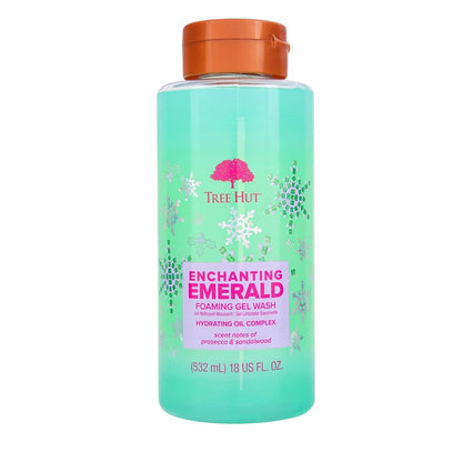 TREE HUT GEL WASH ENCHANTING EMERALD 532ML