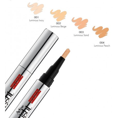 PUPA ACTIVE LIGHT CONCEALER - LUMINOUS PEACH 004